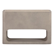 Sunstone Indoor or Outdoor Planter in White Concrete