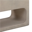 Sunstone Indoor or Outdoor Planter in White Concrete