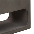 Sunstone Indoor or Outdoor Planter in Gray Concrete