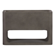 Sunstone Indoor or Outdoor Planter in Gray Concrete