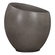 Moonstone Large Indoor or Outdoor Planter in Gray Concrete