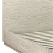 Armen Living Abbey Queen Modern Wood Platform Bed in Gray Oak