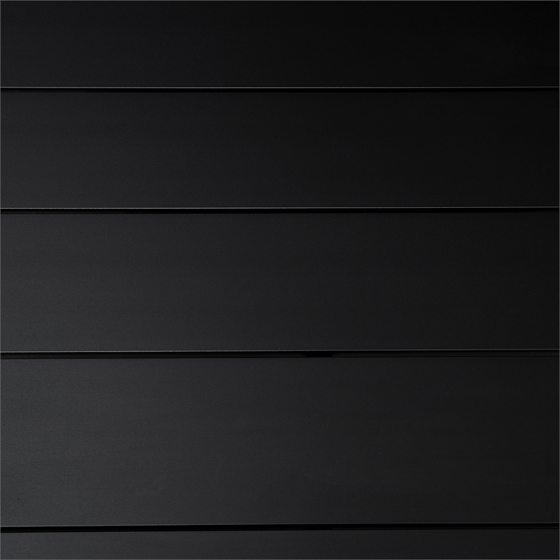 Armen Living Grand Modern Aluminum Outdoor Dining Table in Black