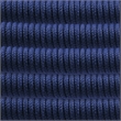 Sydney and Clip Patio 5 Piece Dining Set in Blue Rope with Black Eucalyptus Wood