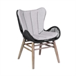 Sydney and Fanny 5 Piece Outdoor Patio Dining Set in Light Eucalyptus Wood