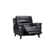 Armen Living Lizette 3-Piece Leather Living Room Power Recliner Set in Brown