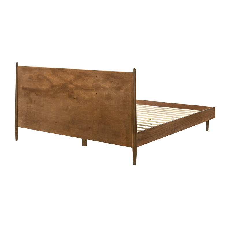 Artemio King 3 Piece Wood Bedroom Set in Walnut Finish