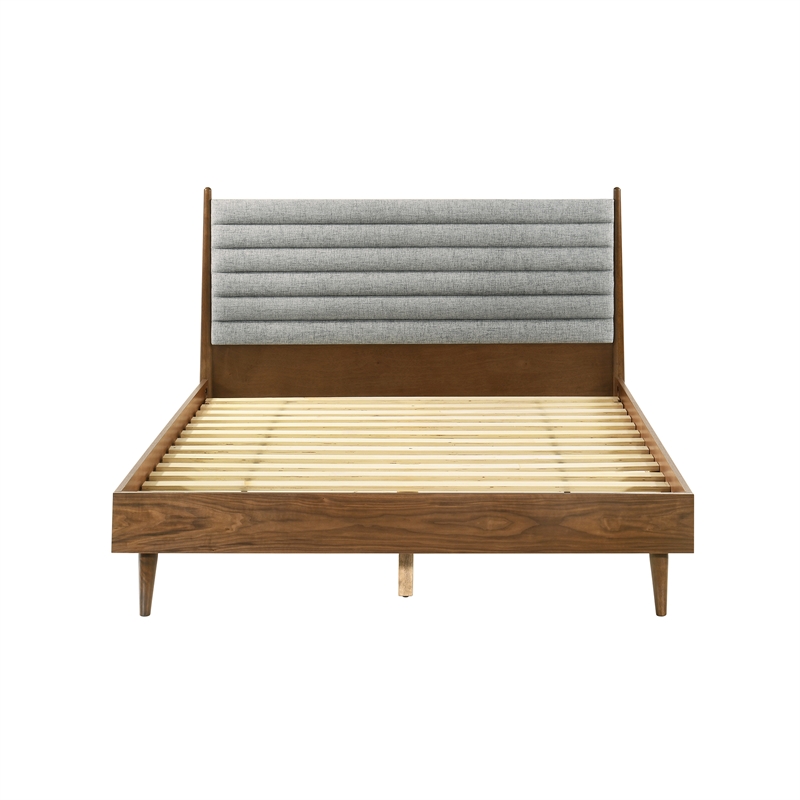 Artemio Queen 3 Piece Wood Bedroom Set in Walnut Finish