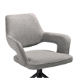 Esme Penny 7 Piece Dining Set with Gray Fabric Chairs