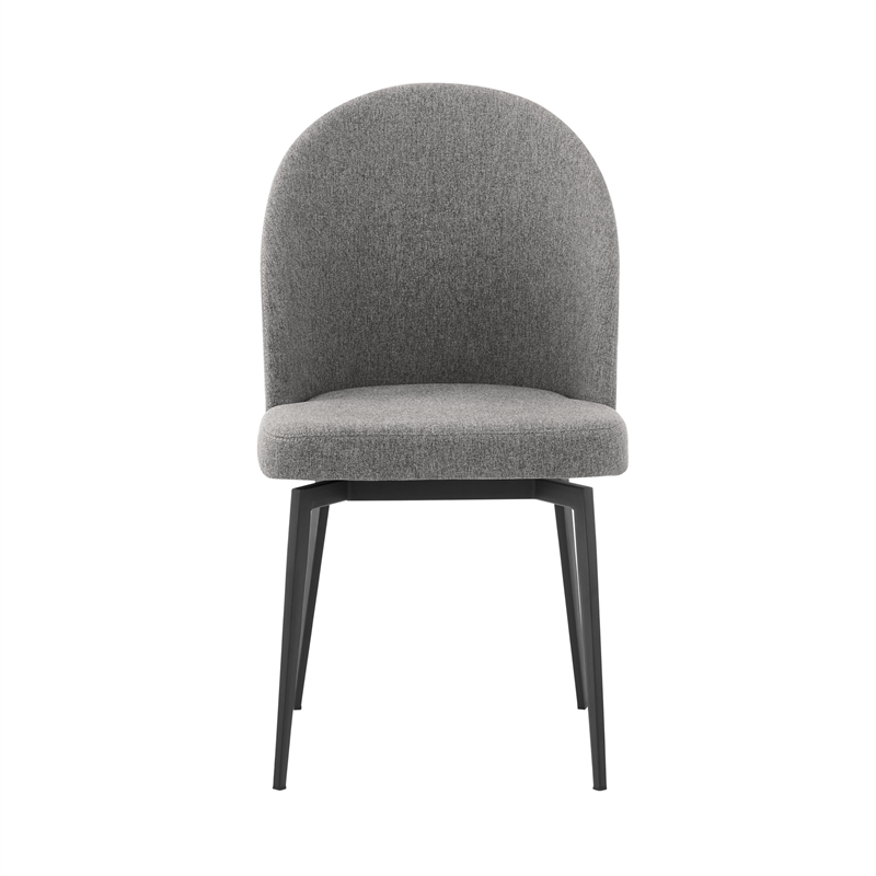 Knox Sunny 5 Piece Dining Set with Gray Fabric Chairs