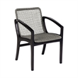 Glendora Beckham Outdoor 5 Piece Live Edge Dining Set in Eucalyptus and Rope