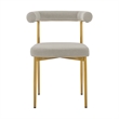 Shannon Dining Chair with Taupe Fabric - Set of 2