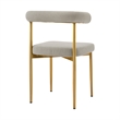 Shannon Dining Chair with Taupe Fabric - Set of 2