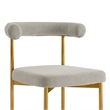 Shannon Dining Chair with Taupe Fabric - Set of 2