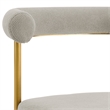 Shannon Dining Chair with Taupe Fabric - Set of 2