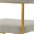 Shannon Dining Chair with Taupe Fabric - Set of 2