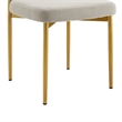 Shannon Dining Chair with Taupe Fabric - Set of 2