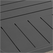 Zella Rectangular Coffee Table in Aluminum