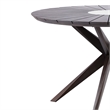Oasis Tutti Frutti Outdoor 5 Piece Round Dining Set with Gray Rope and Cushions