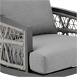 Zella Outdoor Patio 3 Piece Swivel Seating Set