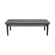 Zella Outdoor Patio 4 Piece Conversation Set in Aluminum