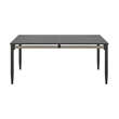 Zella Outdoor Patio 5 Piece Dining Set in Aluminum