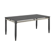 Zella Outdoor Patio 5 Piece Dining Set in Aluminum