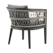 Zella Outdoor Patio 7 Piece Dining Set in Aluminum
