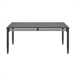 Zella Outdoor Patio 7 Piece Dining Set in Aluminum