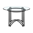 Tibet Contemporary Round Glass Dining Table