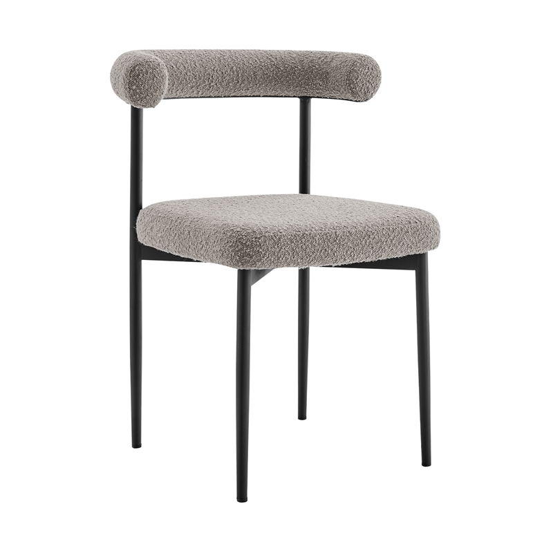 Veronica Shannon 5 Piece Round Dining Set with  Cream Fabric