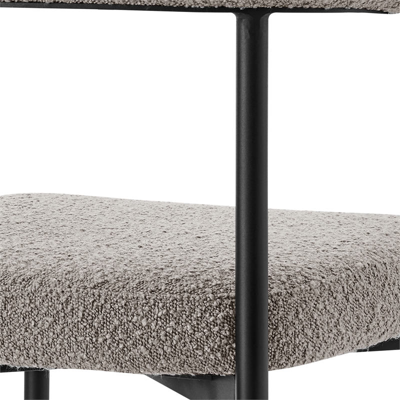 Veronica Shannon 5 Piece Round Dining Set with  Cream Fabric