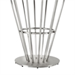 Veronica Shannon 5 Piece Round Dining  Set with Blue Fabric