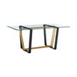 Kai Anastasia 5 Piece Rectangular Dining Set with Taupe Fabric