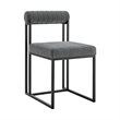 Kai Anastasia 5 Piece Rectangular Dining Table Set with Anchor Gray Fabric