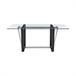Kai Anastasia 5 Piece Rectangular Dining Table Set with Anchor Gray Fabric