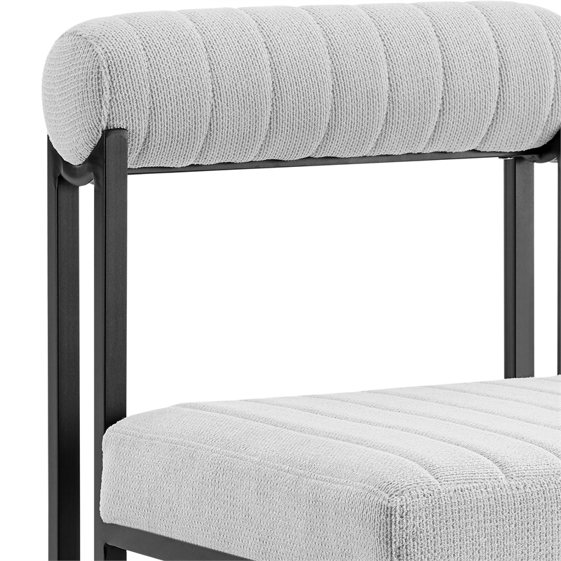 Kai Anastasia 5 Piece Rectangular  Dining Table Set with Light Gray Fabric