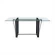 Kai Anastasia 5 Piece Rectangular  Dining Set with Charcoal Fabric