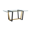Kai Anastasia 7 Piece Rectangular  Dining  Set with Taupe Fabric