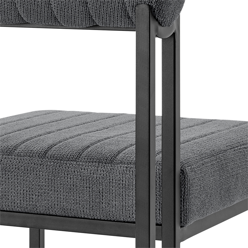 Kai Anastasia 7 Piece Rectangular Dining Set with Anchor Gray Fabric