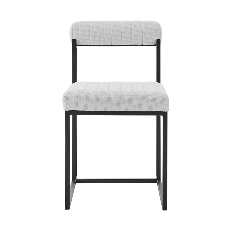Kai Anastasia 7 Piece Rectangular Dining  Set with Light Gray Fabric