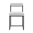 Kai Anastasia 7 Piece Rectangular Dining  Set with Light Gray Fabric
