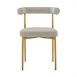 Veronica Shannon 5 Piece Round Dining Set with Taupe Fabric