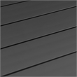 Menorca Aluminum Outdoor Sofa in Dark Gray