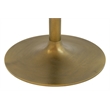 ZUO Ithaca Marble Top Round Dining Table in White and Gold