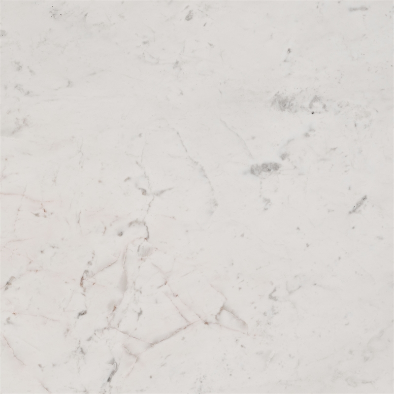ZUO Ithaca Marble Top Round Dining Table in White and Gold