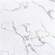 ZUO Amiens MDF Laminate Top with Marble Print Dining Table in White