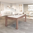 ZUO Bonker 3-in-1 Engineered Wood Rectangular Table in Brown