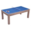 ZUO Bonker 3-in-1 Engineered Wood Rectangular Table in Brown