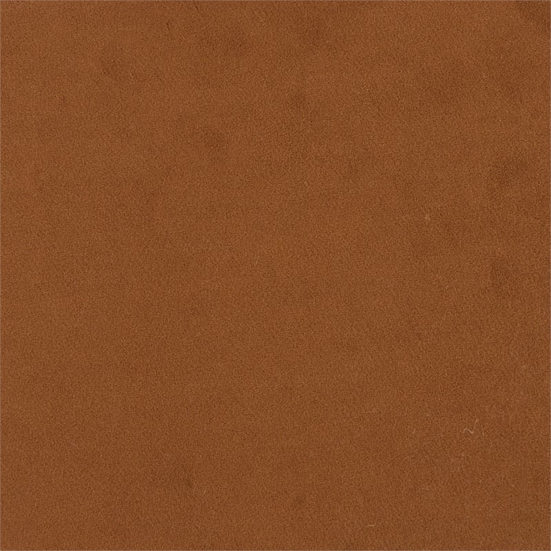 ZUO Rist Velvet Upholstered Corner Chair in Brown